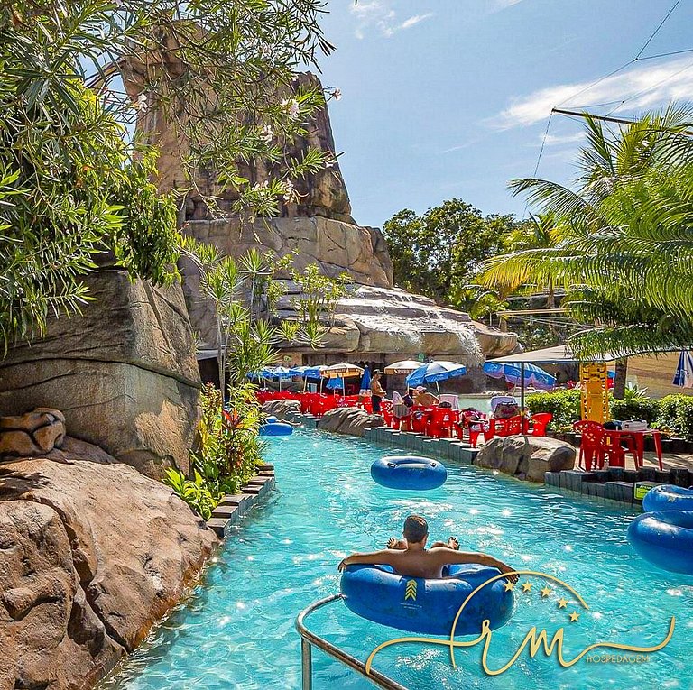 Spazzio diRoma RM Hospedagem com Acesso Acqua Park/Splash